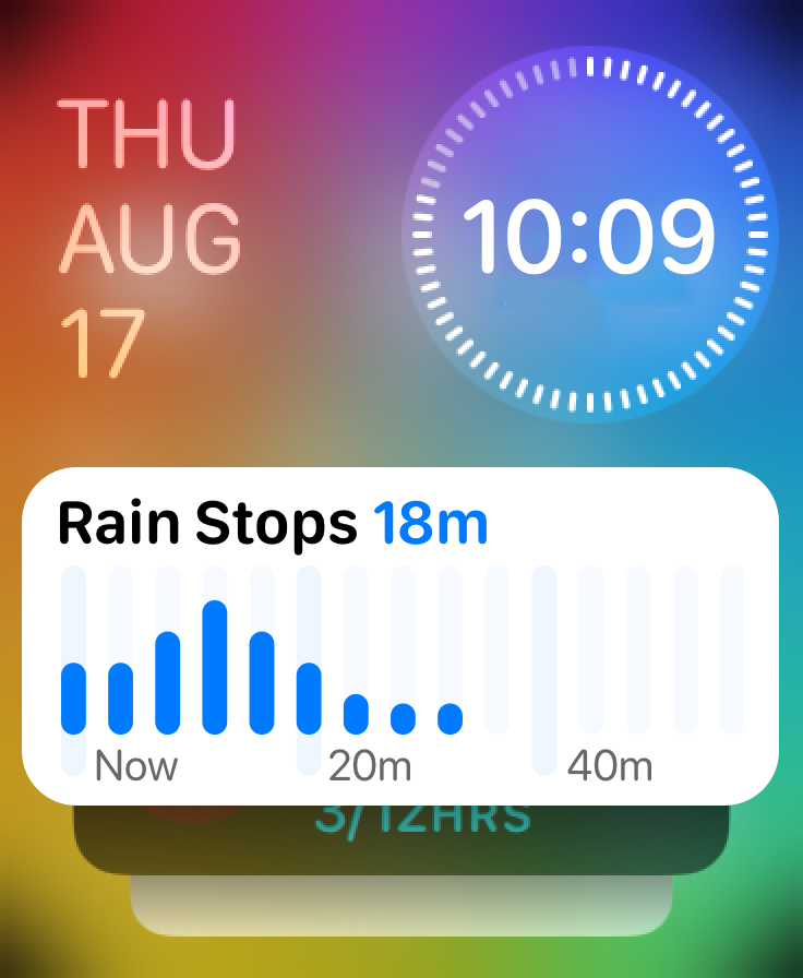 Activités en direct sur Apple Watch