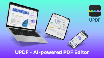 UPDF:  The first AI PDF tool for Mac, iOS, and iPad that converts PDFs to mind maps