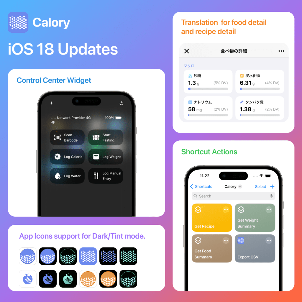 1727724631 451 WaterMinder et Calory mises a jour iOS 18 avec