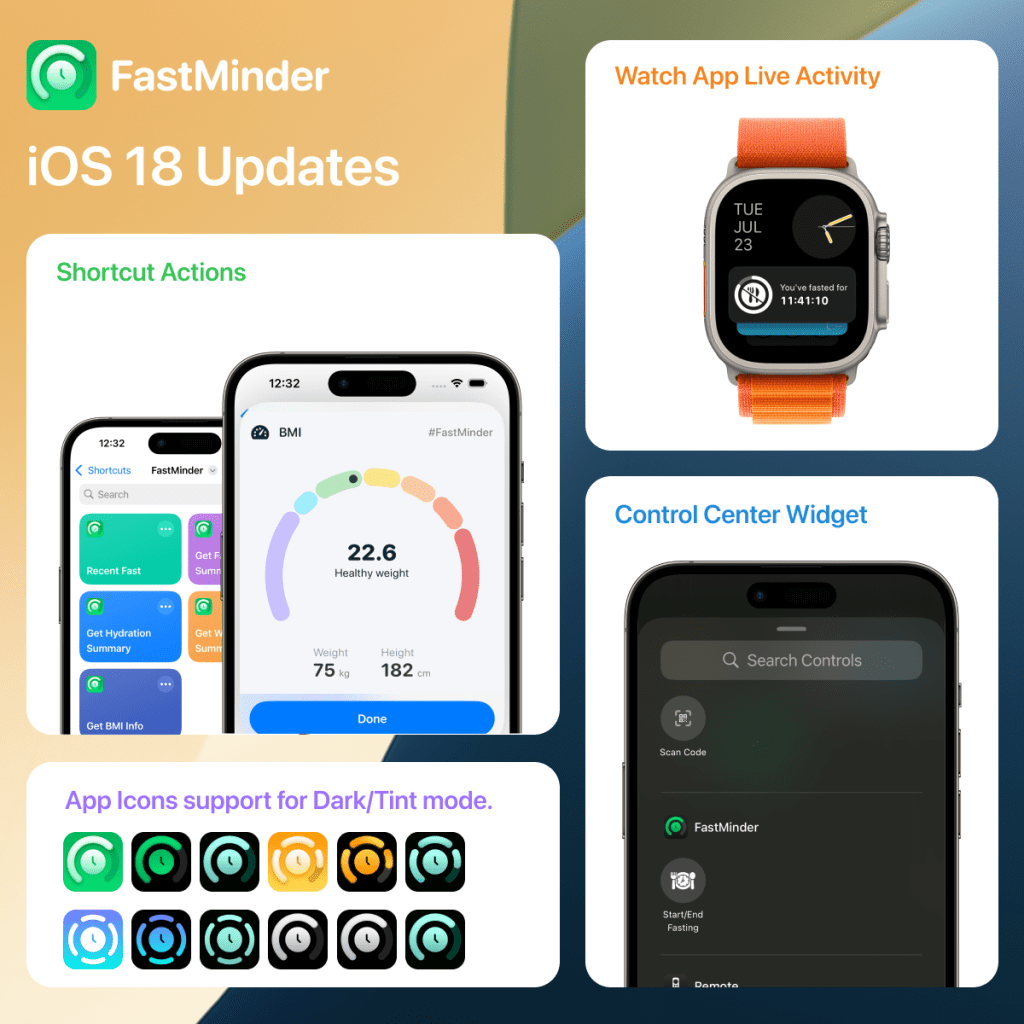 1727724631 609 WaterMinder et Calory mises a jour iOS 18 avec