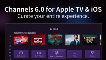 Cord-cutting app Channels gets new ‘Personal Sections’ and ‘Theater Mode’ features
