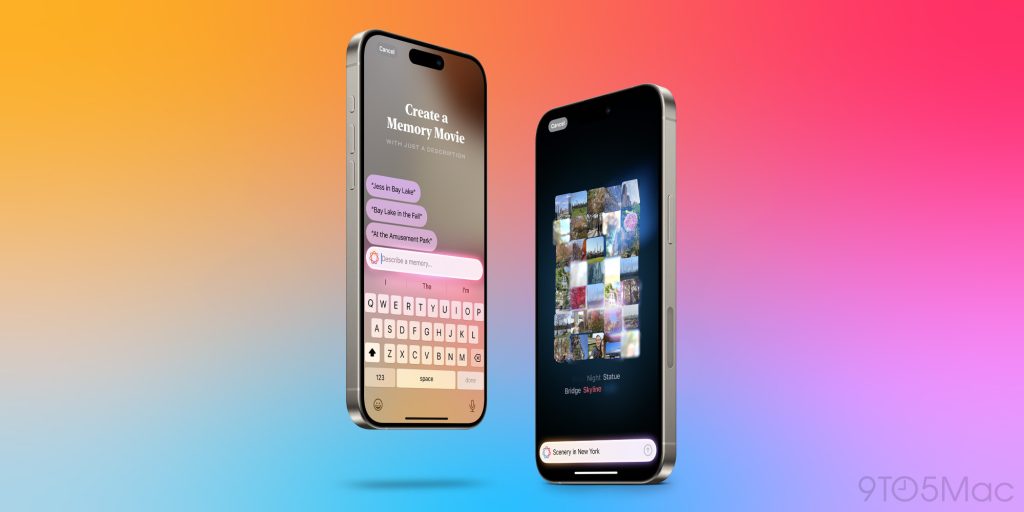 Photos avec Apple Intelligence dans iOS 18.1