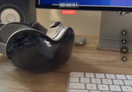Une vidéo en vol mise en pause dans l'application appareil photo d'iOS 18 RC