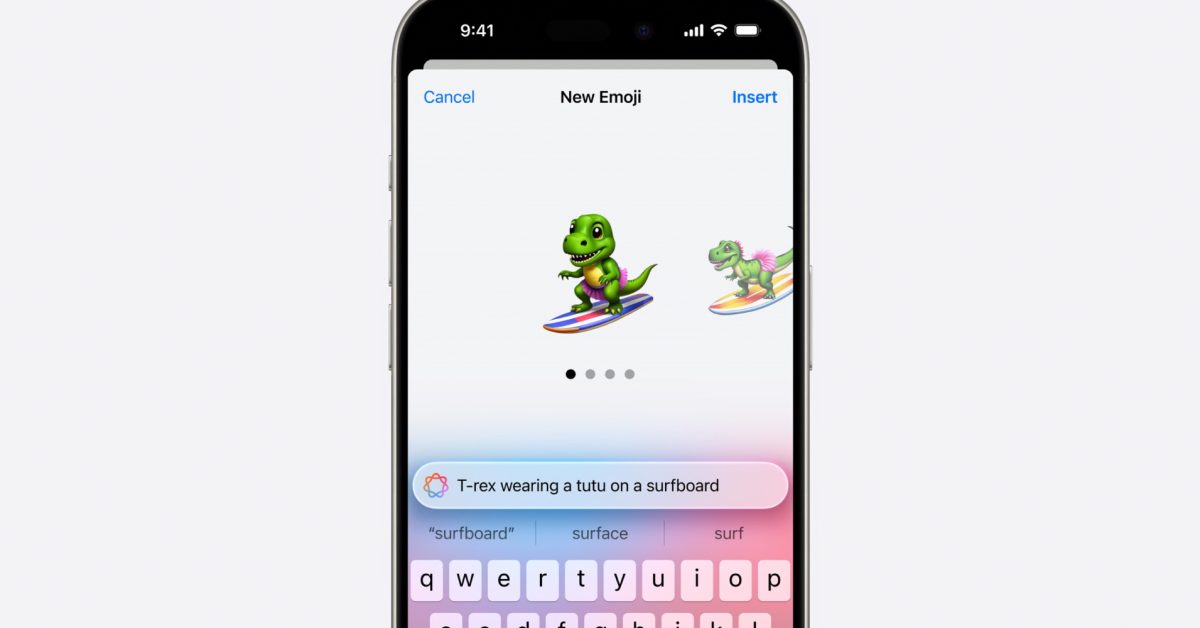 Apple beginning to let more users off of Genmoji waitlist in iOS 18.2