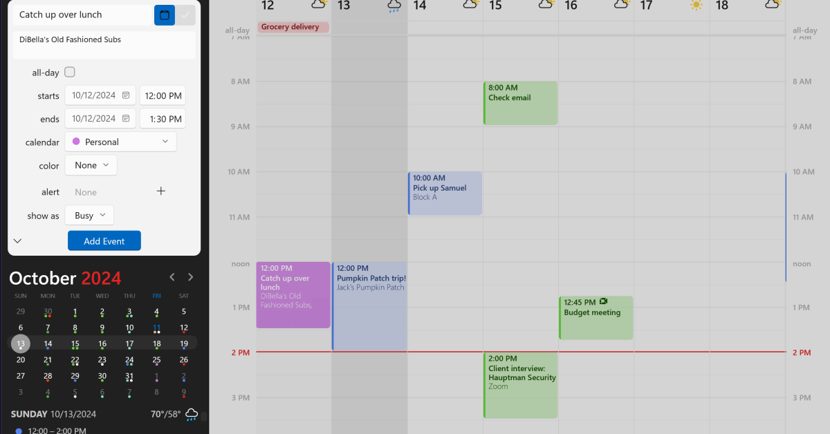 Fantastical, the best calendar app for iPhone and Mac, is now on Windows
