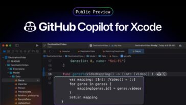 GitHub releases public preview of Copilot for Apple’s Xcode
