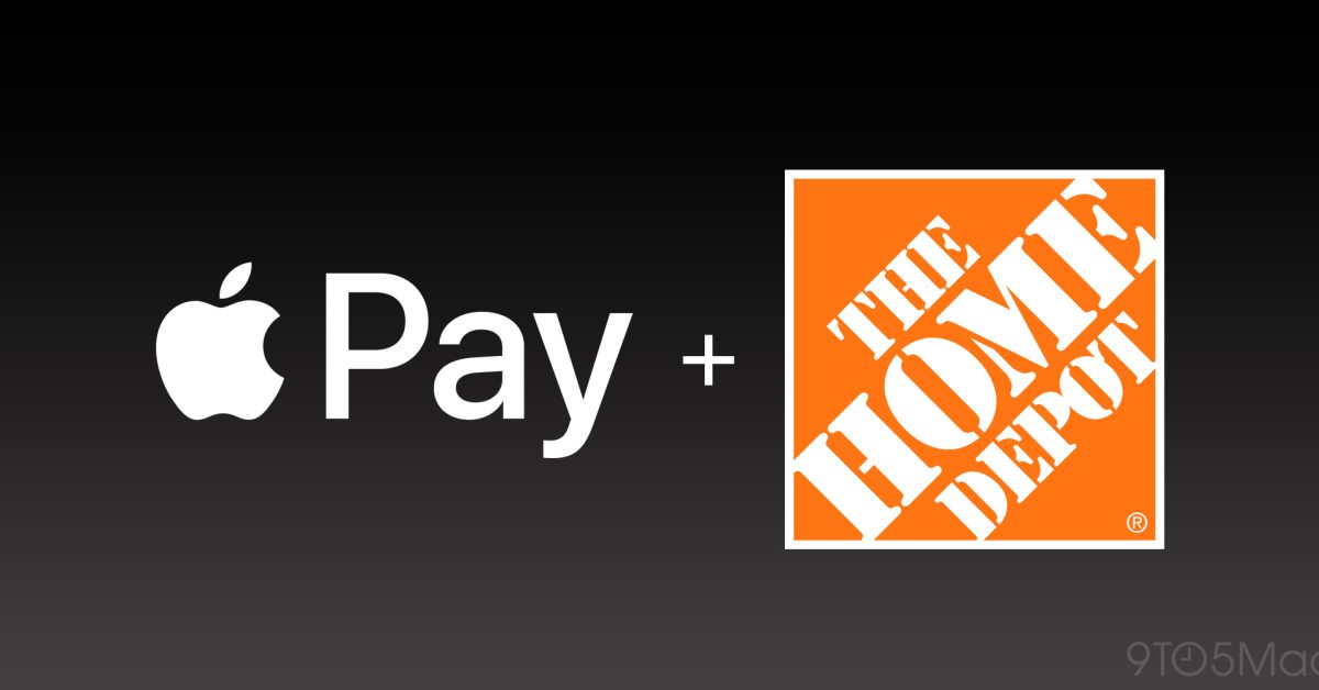 Home Depot quietly begins rolling out Apple Pay support