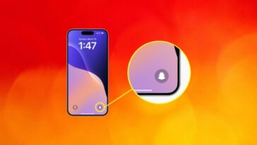 Snapchat camera will be available from the iPhone Lock Screen, but no filters
