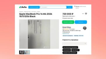Unreleased M4 MacBook Pro offered for sale on Russian site, as leaks appear to be real