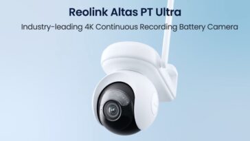 Get 30% off the 4K Reolink Altas PT Ultra 360-degree wireless camera