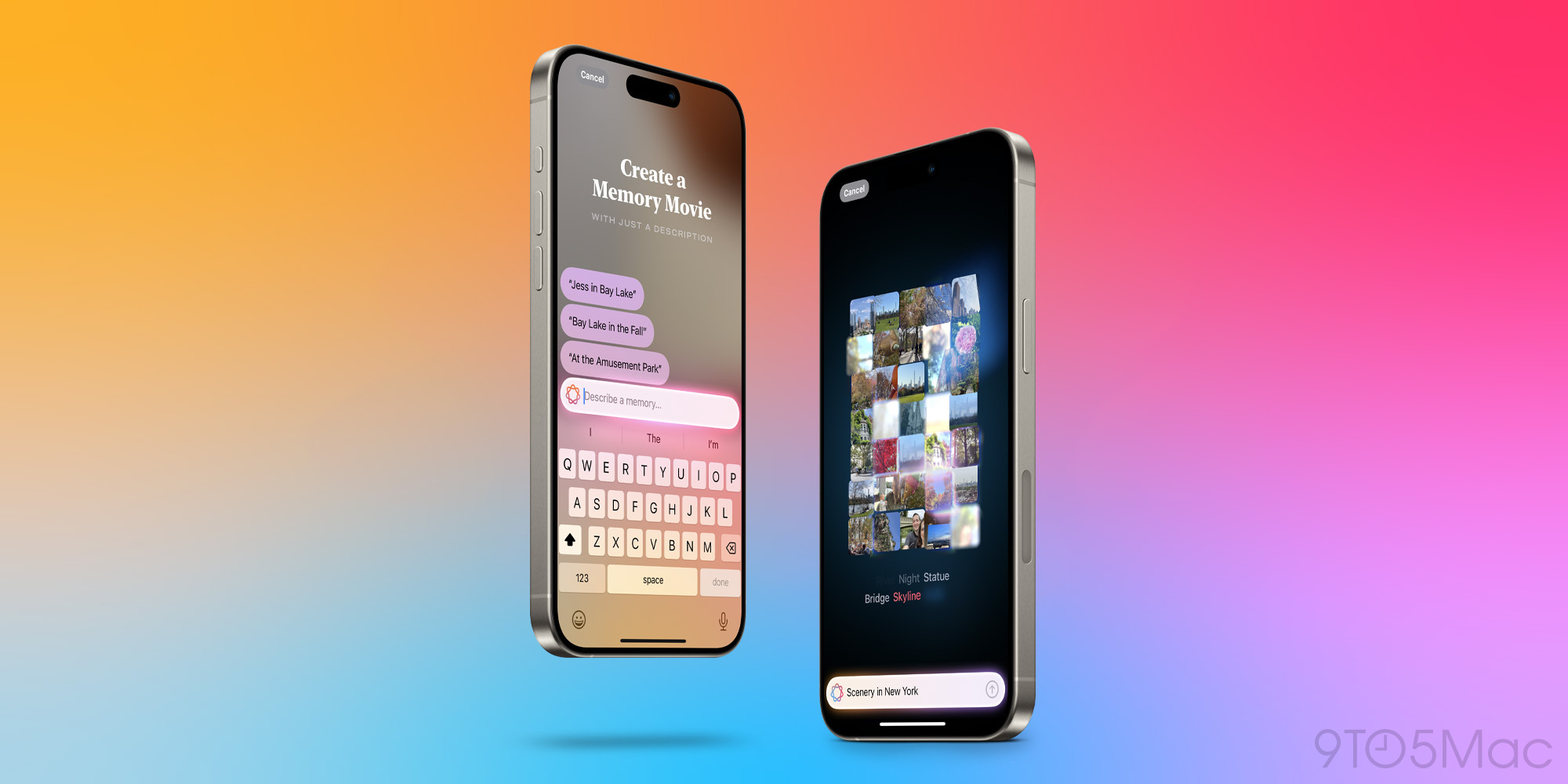 Photos avec Apple Intelligence dans iOS 18.1