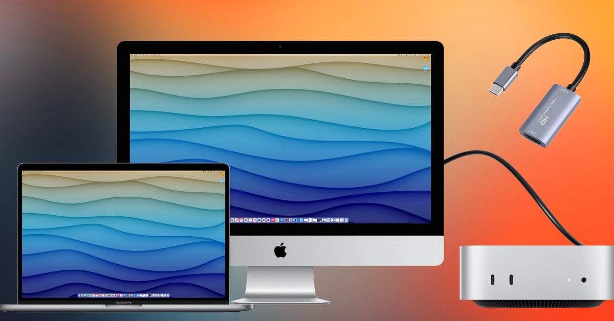 Here’s how to use your old iMac or MacBook as a display for your new Mac mini