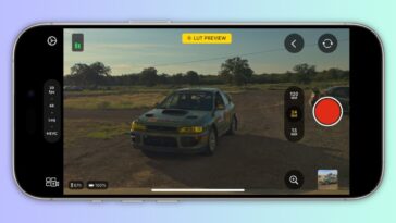 Final Cut Camera can now capture Log-encoded HEVC video, more