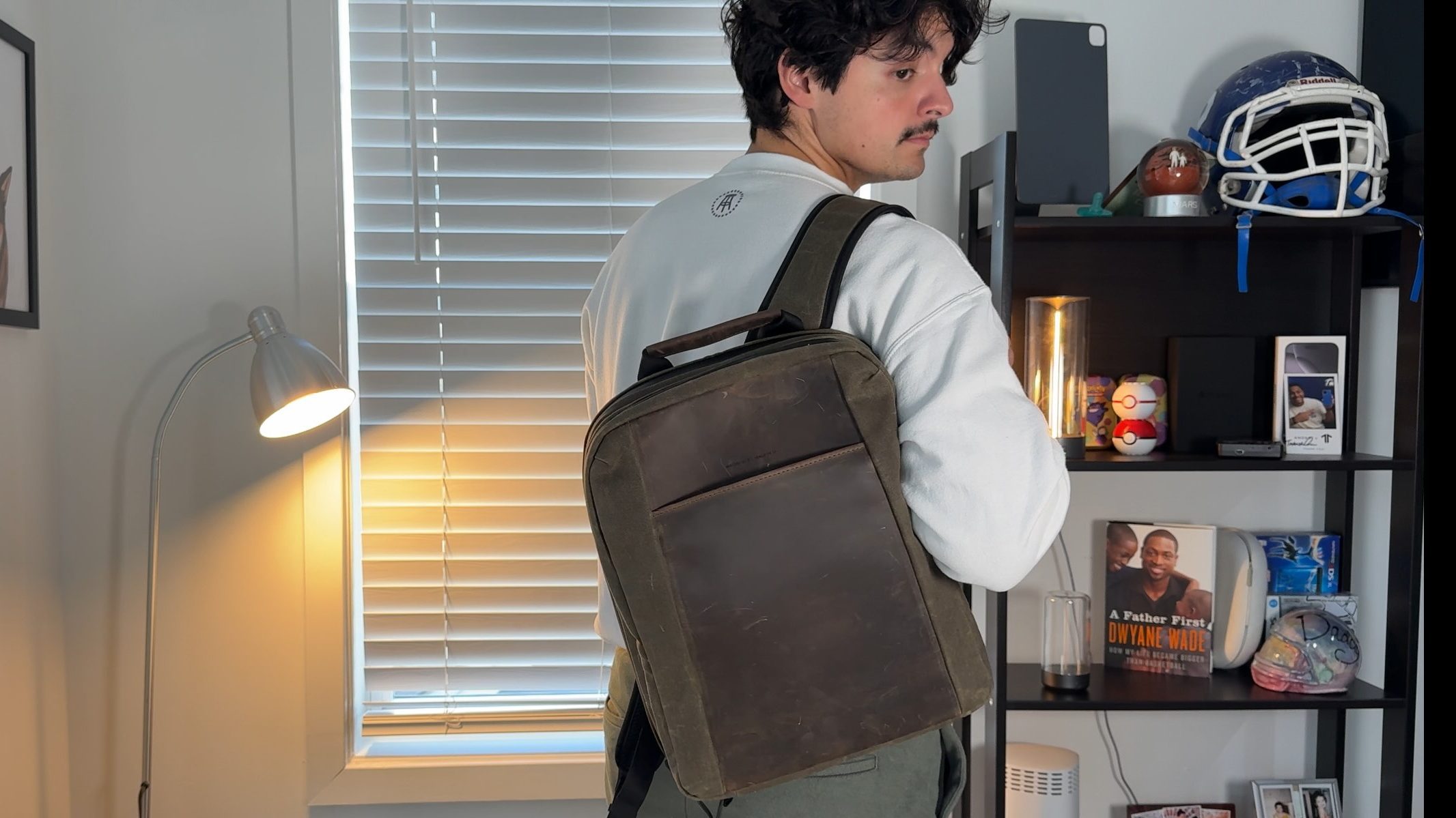 Intérieur du Sac Waterfield
