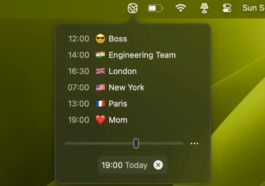 Indie App Spotlight: ‘Minizones’ lets you quickly glance at different timezones from your Menu Bar