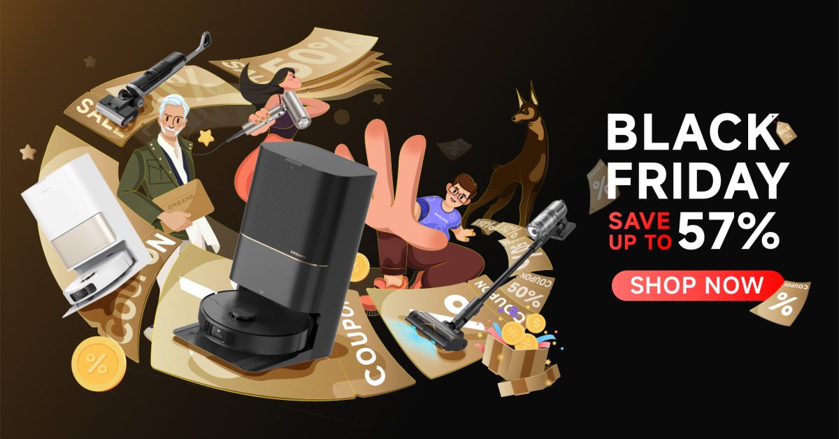 Dreame’s smart home vacuums are more affordable than ever this Black Friday