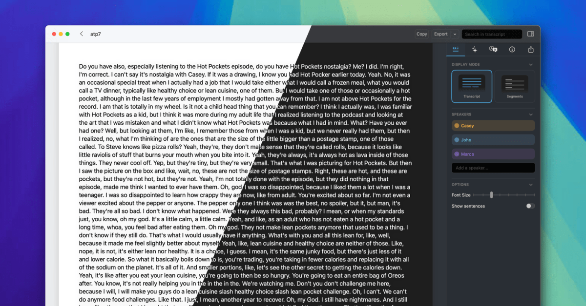 MacWhisper 11 brings a friendly redesign to the best AI-powered transcription app