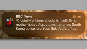 Apple Intelligence botched a notification summary about Luigi Mangione, and the BBC isn’t happy