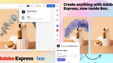 Box integrates Adobe Express image editor directly into its cloud platform