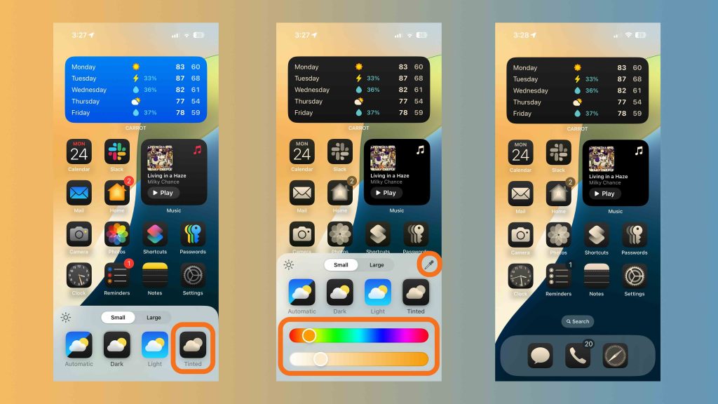 Ces 3 fonctionnalités iOS clés manquent toujours sur Mac 4 Icônes d'applications iPhone en mode sombre avec iOS 18