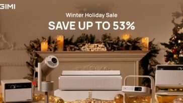 Elevate your holiday entertainment with XGIMI’s projectors