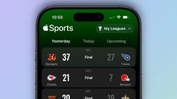 Apple Sports app gets four new features, including Live Activity scheduling