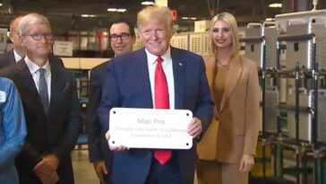 Tim Cook visiting Mar-a-Lago for Friday night dinner with Trump