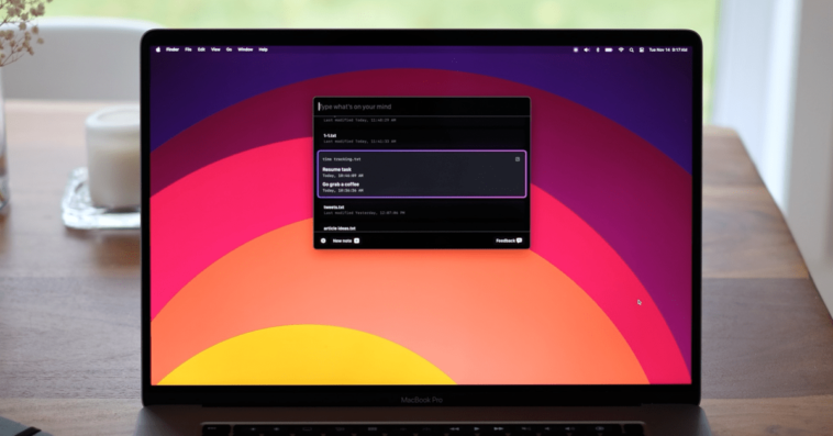 Type : la manière la plus simple de prendre des notes sur votre Mac 1 Indie App Spotlight: ‘Type’ is the easiest way to take notes on your Mac