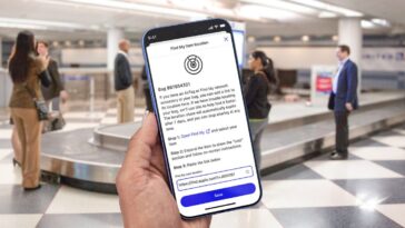 United Airlines integrating Apple’s Share Item Location into its mobile app