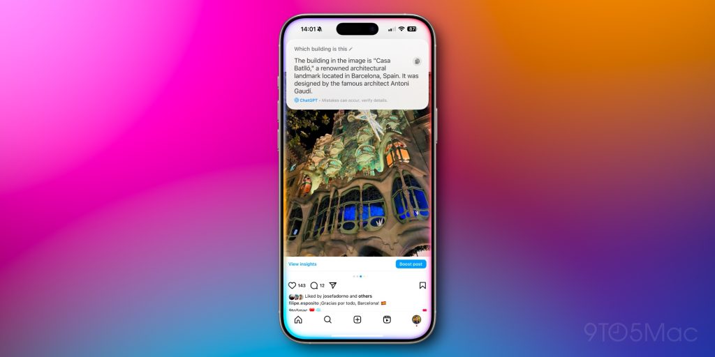 Siri et ChatGPT dans iOS 18.2