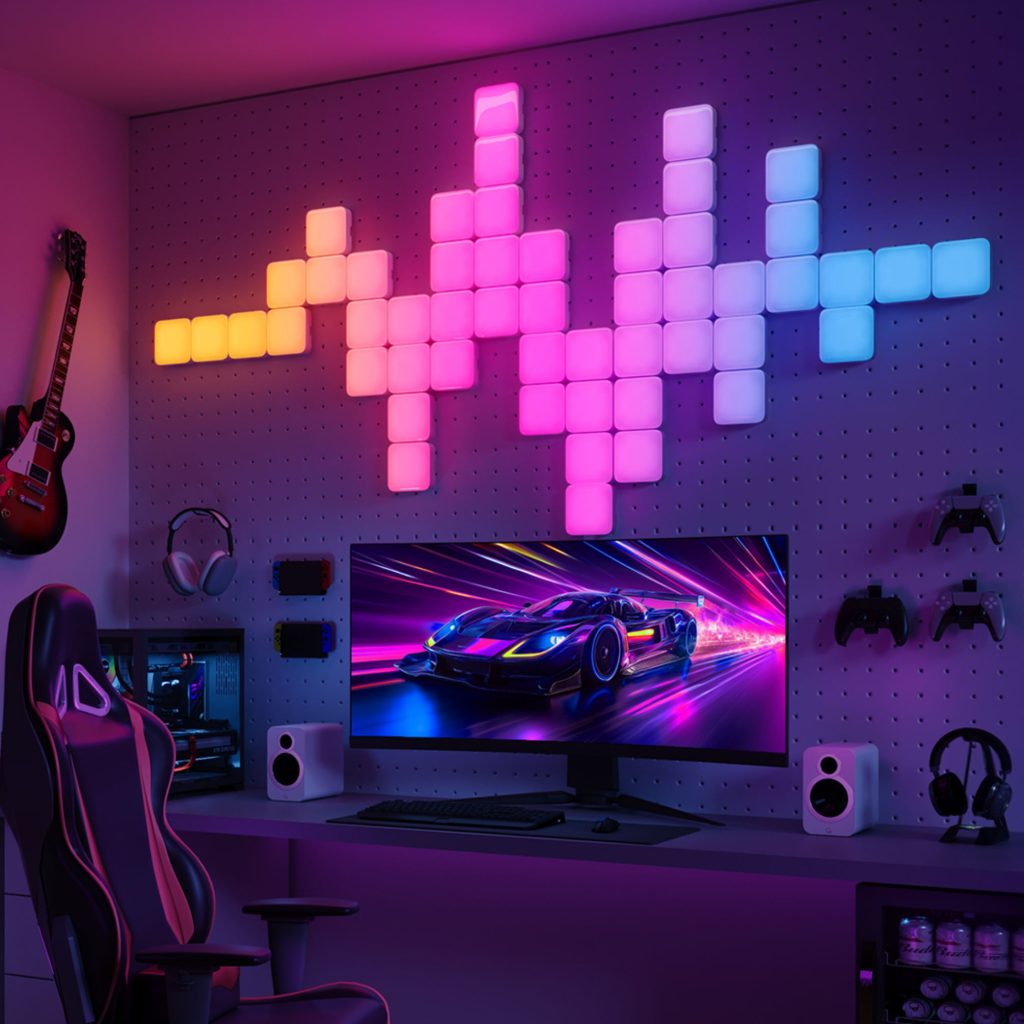 1736259928 562 Govee devoile ses nouvelles Mini Panel Lights au CES 2025