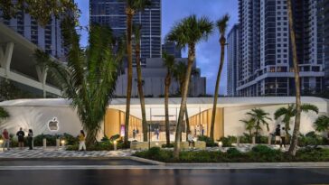 Apple Miami Worldcenter store has ‘biophilic’ design, green creds, accessibility features