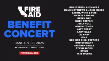 Apple to stream FireAid Benefit Concert in support of LA wildfire relief