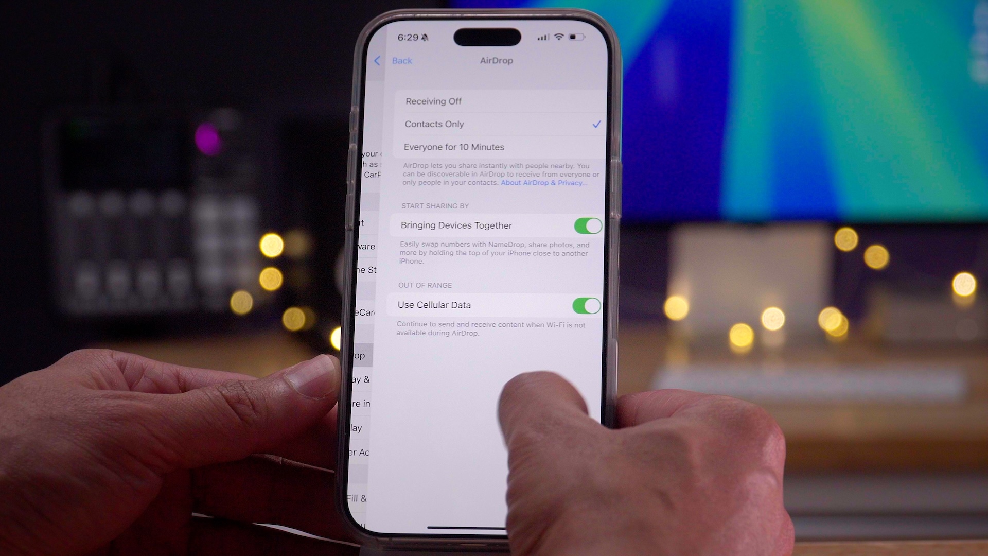Apple teste un raccourci pour le Contrôle Visuel, navigation fluide et options Focus 2 Geste fluide iOS 18.3