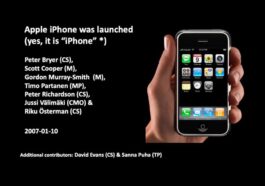 Nine people in Nokia recognized the huge threat posed by the iPhone