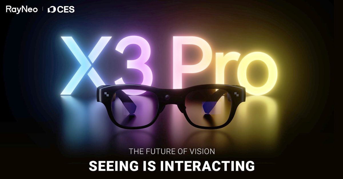 RayNeo X3 Pro AR take us another step closer to Apple Glasses