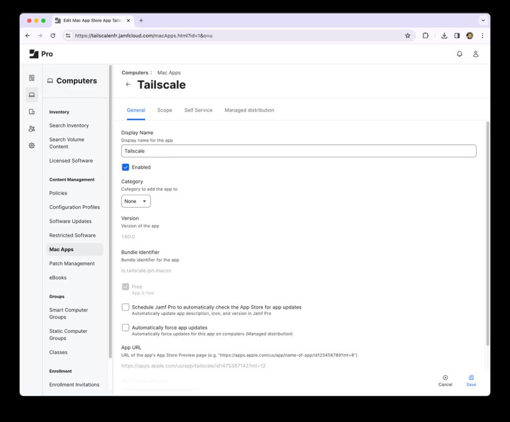 Tailscale : nouvelle intégration avec Jamf Pro pour optimiser la gestion des appareils 2 Tailscale nouvelle integration avec Jamf Pro pour optimiser la