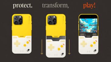 Turn your iPhone into retro console with physical buttons with this case