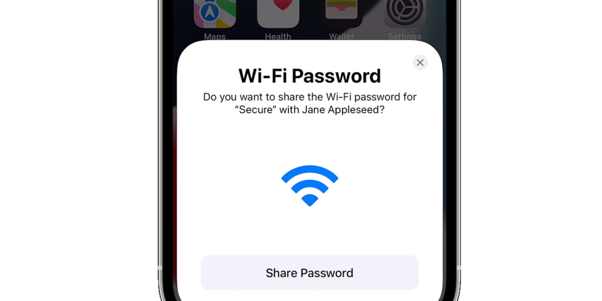 Cette mise à jour de l'application mots de passe pourrait remplacer une fonctionnalité d'Apple appréciée 3 Partage de mot de passe Wi-Fi