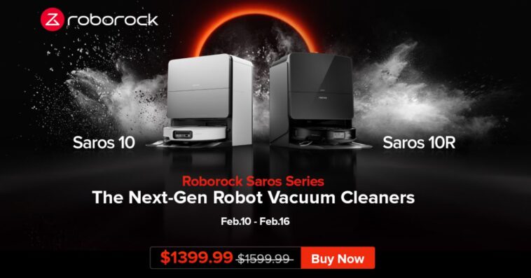 Roborock Saros 10 et 10R : des aspirateurs robot innovants à l'ère de l'IA 1 Roborock Saros 10 and 10R bring robot cleaners into the AI era