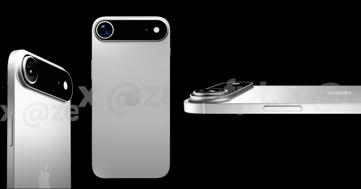 iPhone 17 Air : un design avec des côtés ultra-fins et une barre de caméra arrière 3 Purported iPhone 17 Air design shows off ultra-thin sides and rear camera bar