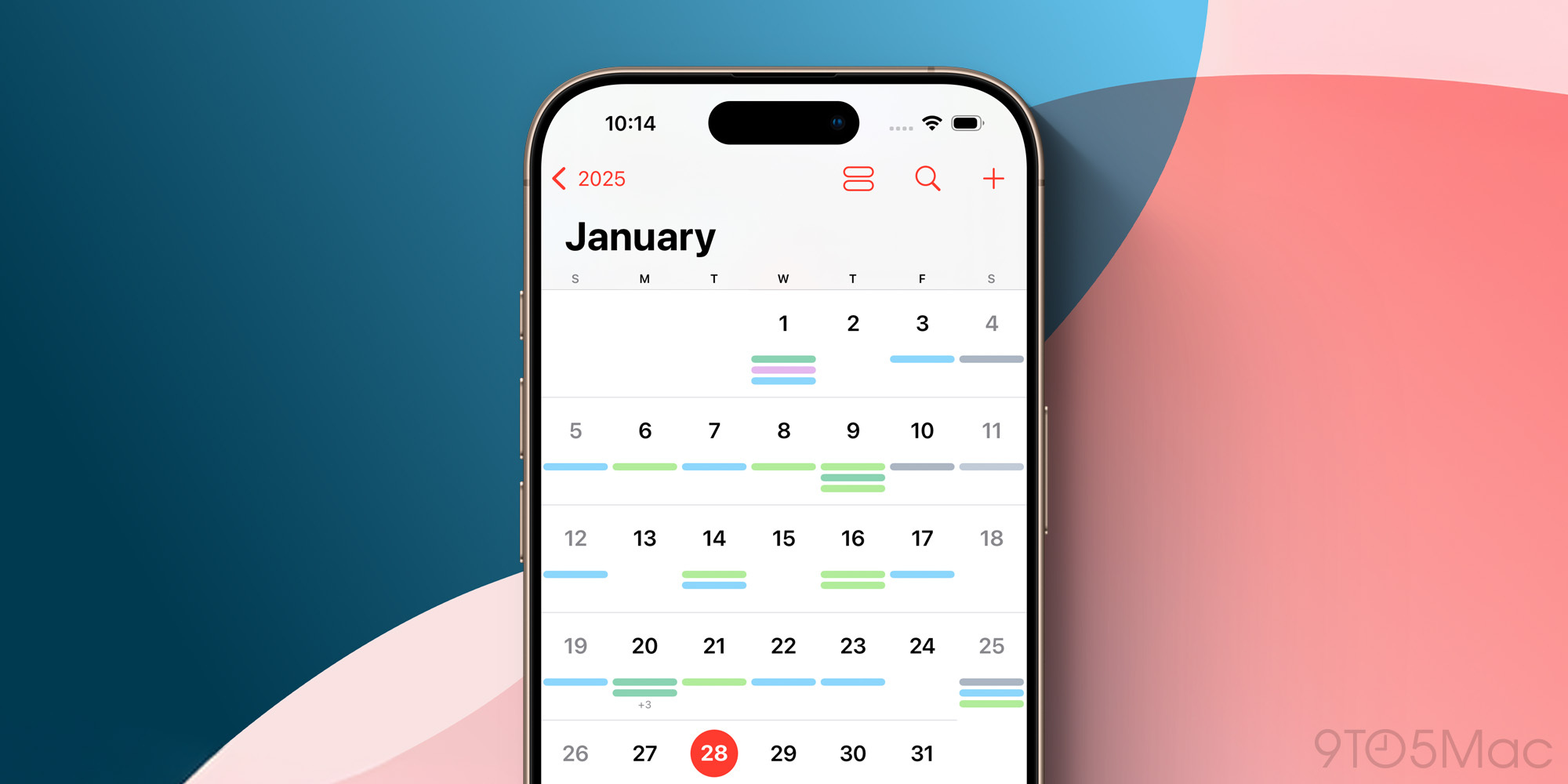 Apple Calendar : Confetti offre trois avantages face aux concurrents 2 Application Calendrier iOS 18