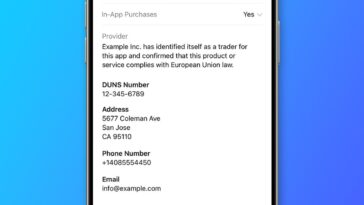 Apple removes apps with missing ‘trader’ contact information from EU App Store
