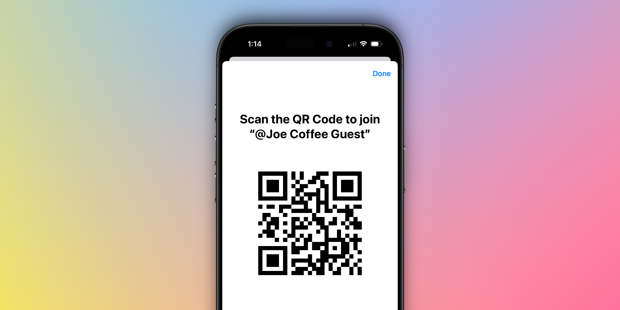Cette mise à jour de l'application mots de passe pourrait remplacer une fonctionnalité d'Apple appréciée 2 QR Code Wi-Fi