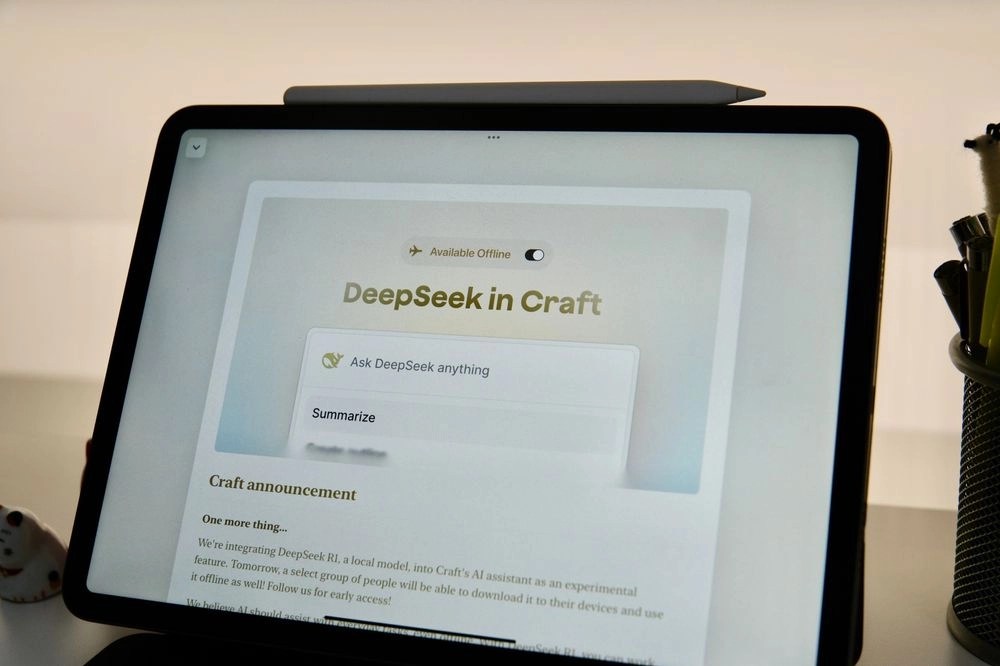 Mise à jour de Craft : une nouvelle façon d'utiliser l'IA sur votre iPhone 2 La derniere mise a jour de Craft pourrait revolutionner votre.webp