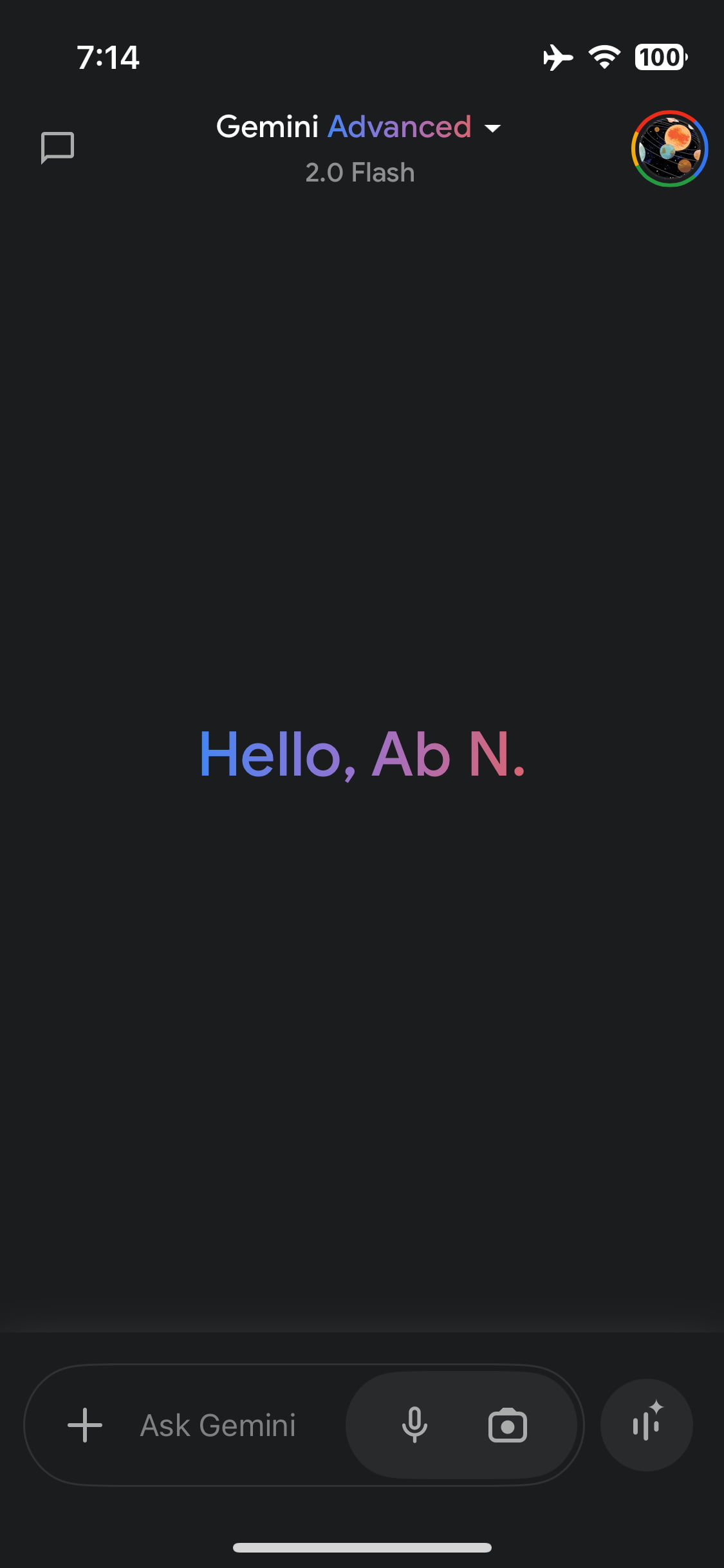 L'application Gemini pour iPhone : nouvelle interface et clavier qui s'ouvre automatiquement 2 Ancien design Gemini