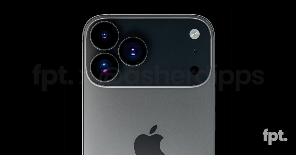 Nouveau design de caméra pour l'iPhone 17 Pro présenté en rendus 3D 49 Potential new iPhone 17 Pro camera design shown in 3D renders