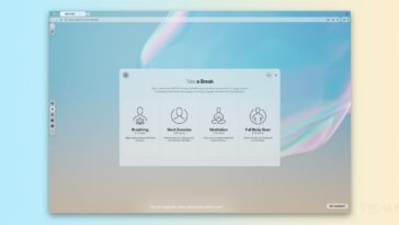 Opera Air is a new web browser with built-in mindfulness features