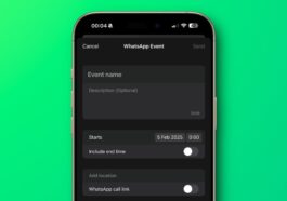 WhatsApp will soon let users schedule events right from private chats