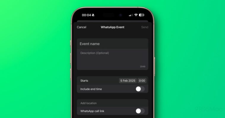 WhatsApp : Les utilisateurs pourront bientôt planifier des événements dans leurs chats privés 1 WhatsApp will soon let users schedule events right from private chats